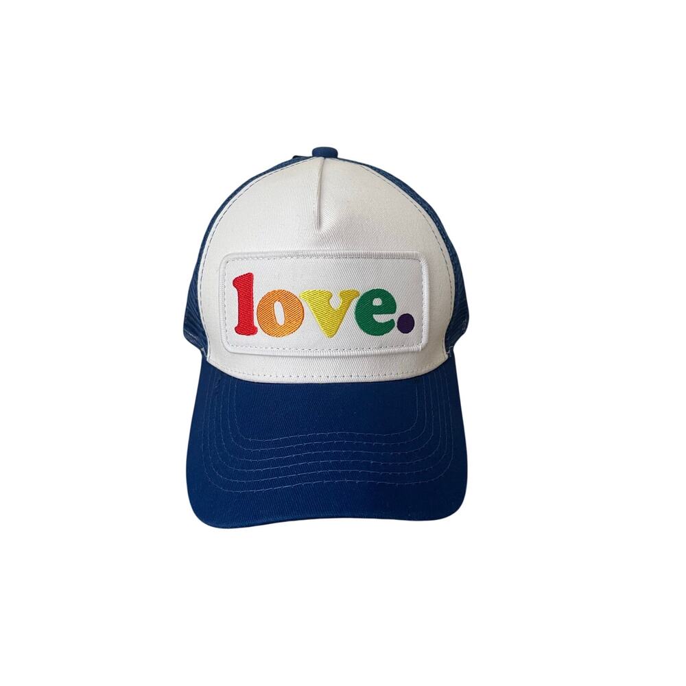 Newt PH by The Phluid Project Unisex OS Love Blue White Trucker Hat